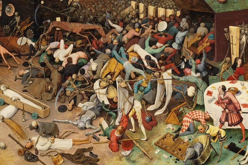 La peste bubónica asoló Londres en 1665-1666.